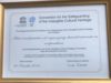 UNESCO-Urkunde an Genossenschaftsvertreter überreicht